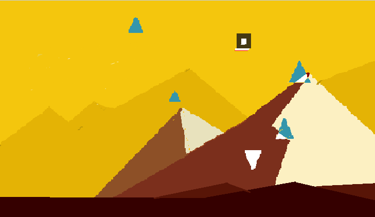 Pixel scene noon