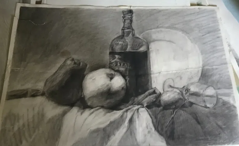 Still life sketch
